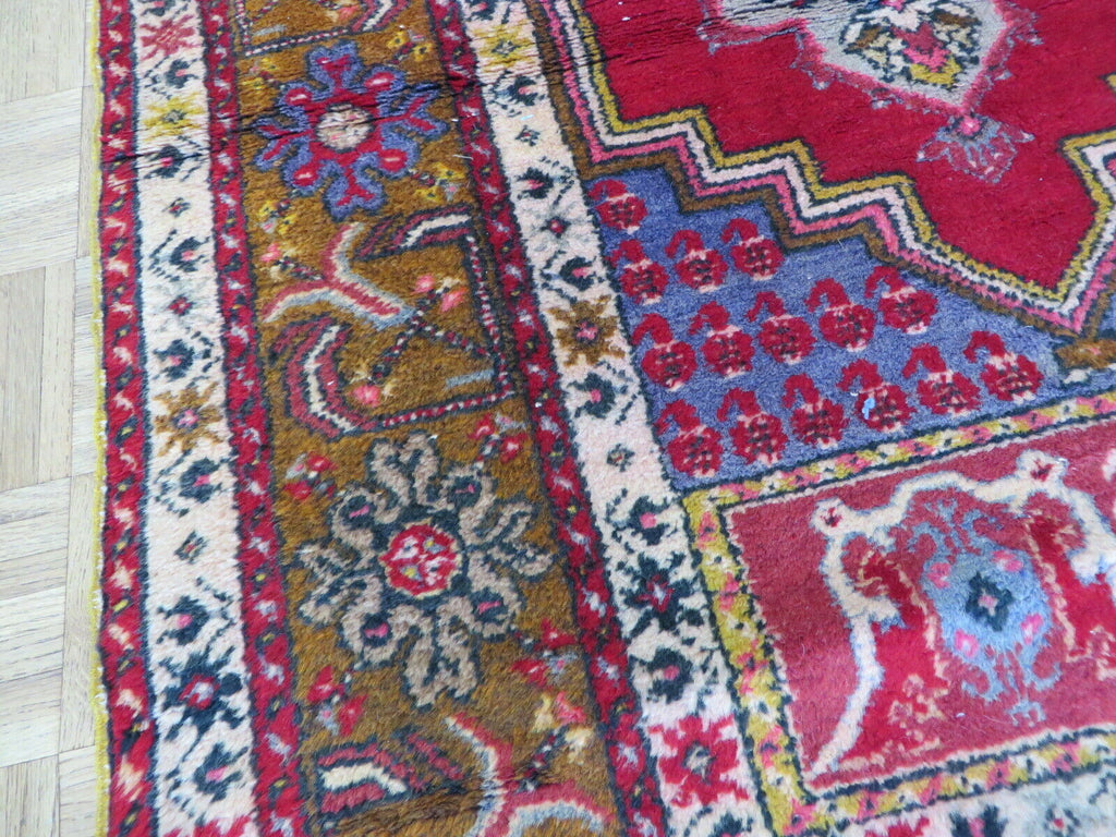 Red Vintage Turkish 4 x 6 (in stock)
