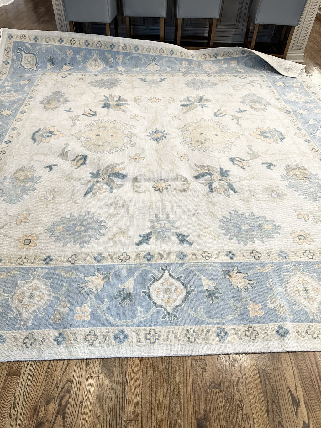 Georgetown Blue Modern Oushak