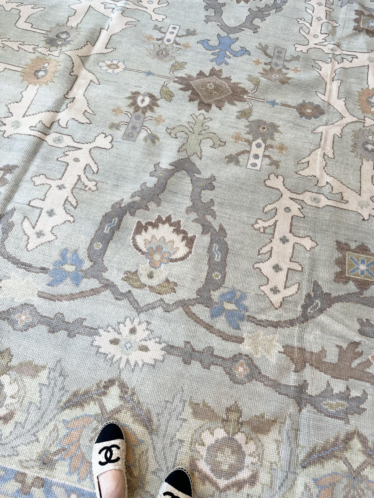 Highlands Blue Modern Oushak