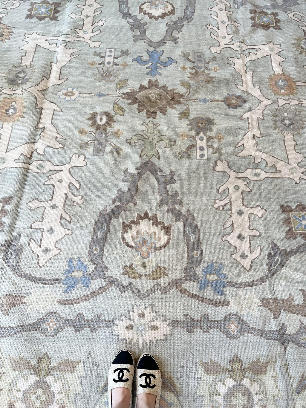 Highlands Blue Modern Oushak