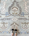 Highlands Blue Modern Oushak