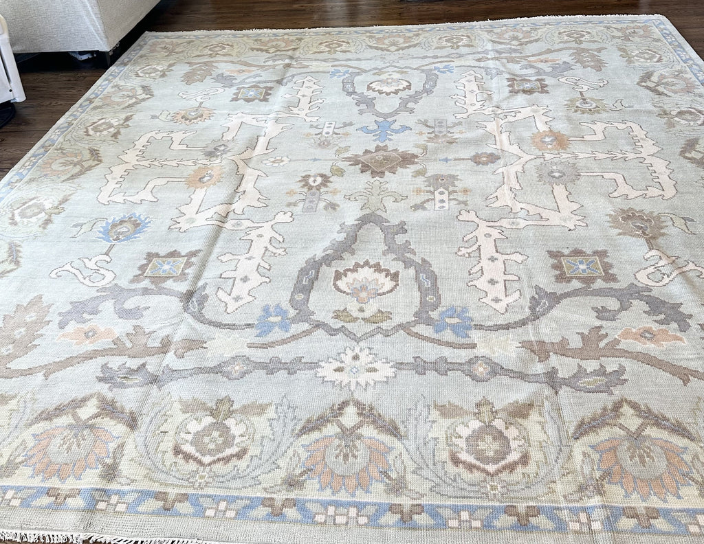 Highlands Blue Modern Oushak