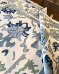 Orleans Blue Modern Oushak