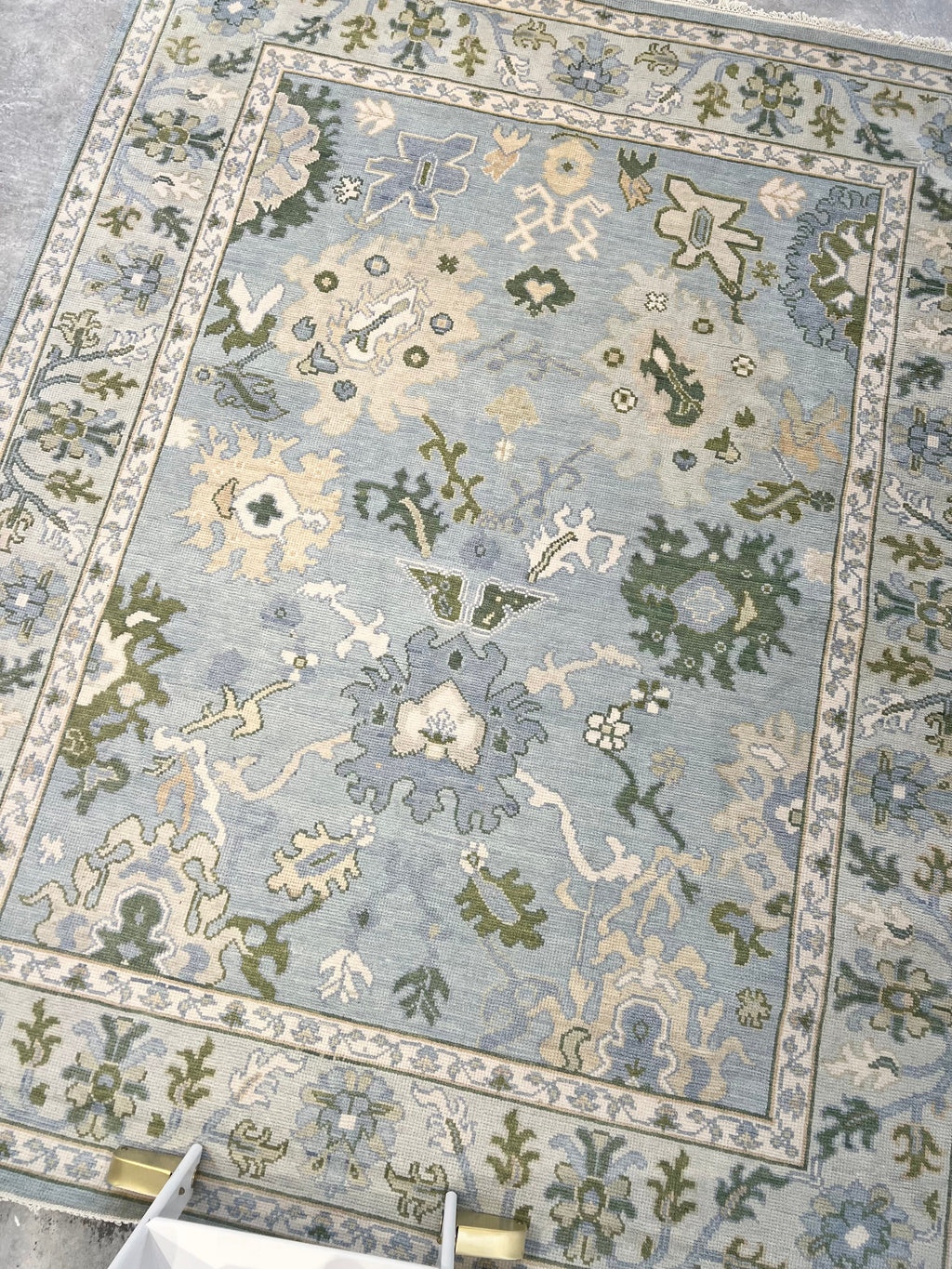 Rio Blue Modern Oushak