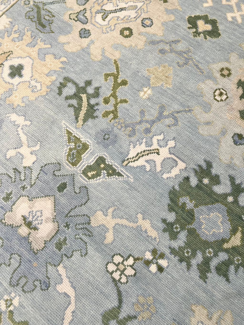 Rio Blue Modern Oushak