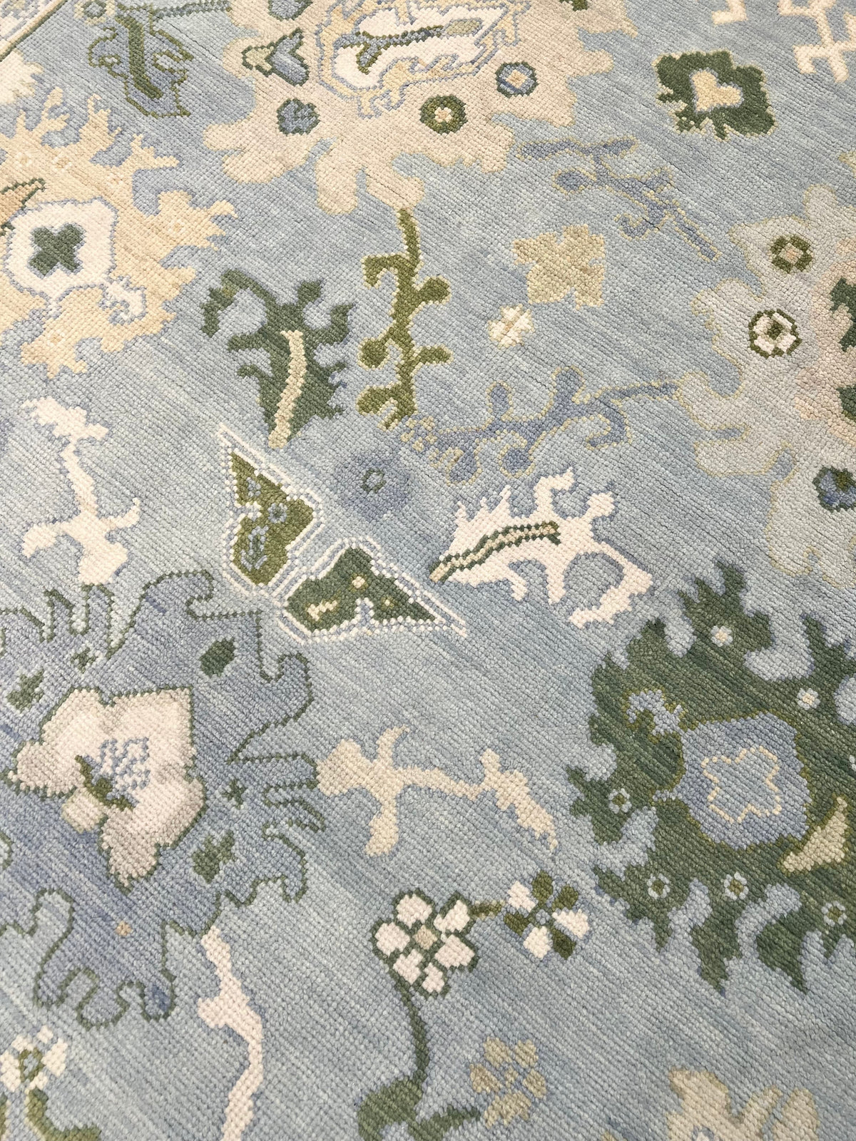 Rio Blue Modern Oushak