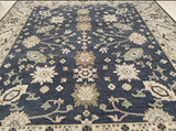 London Blue Modern Oushak