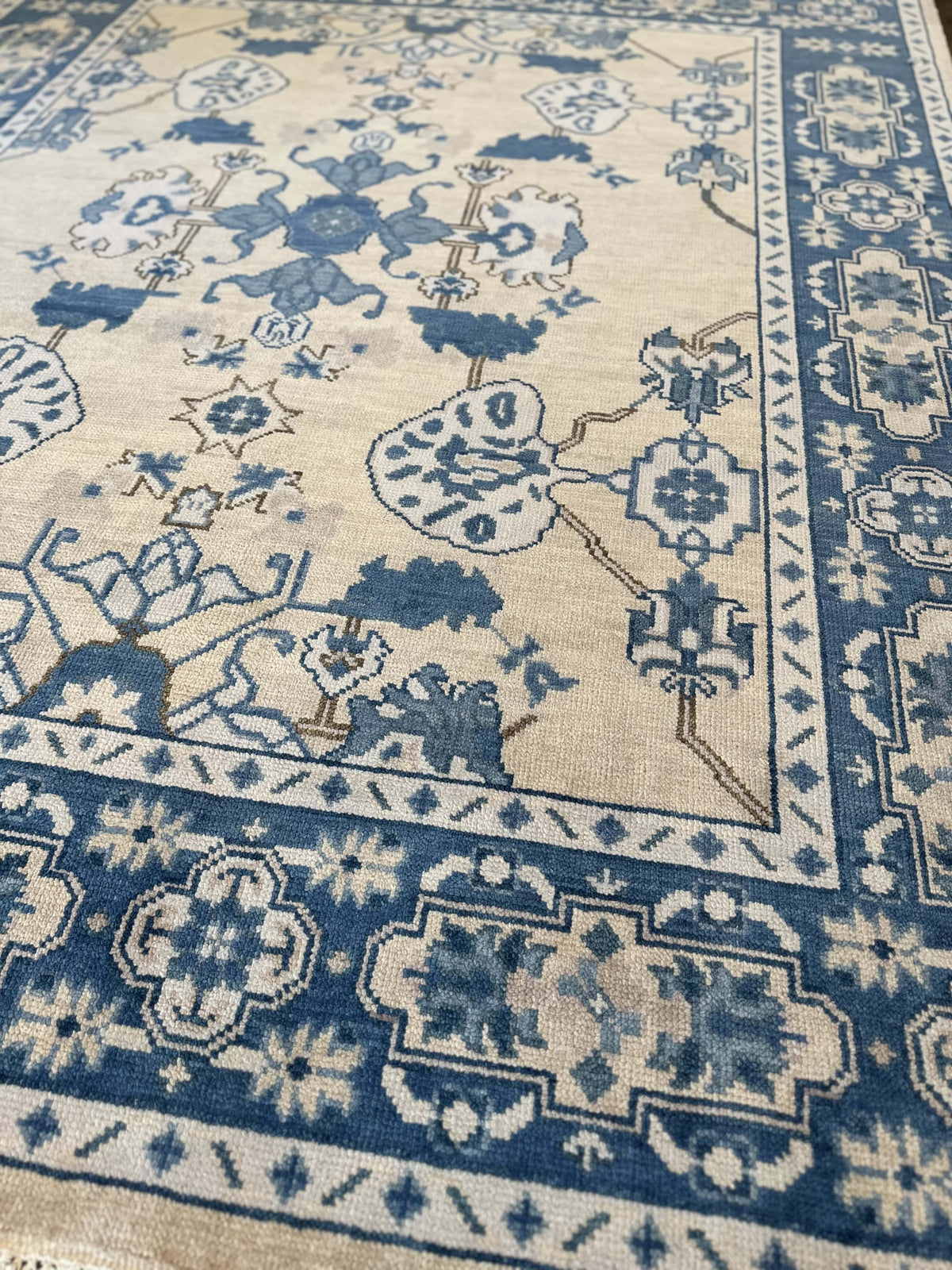 Lisbon (Classic Blue) Modern Oushak