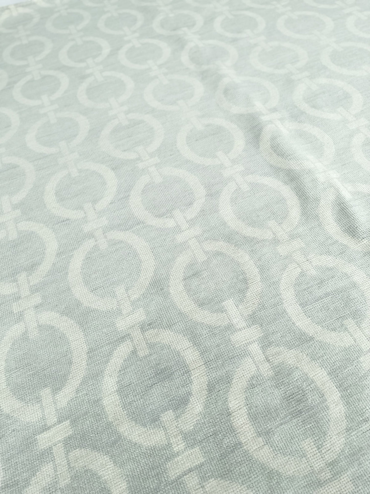Majorca Blue Hand-Knotted Wool Rug