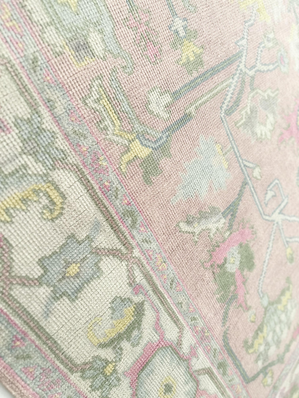Monaco Pink Modern Oushak