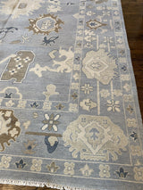 Oxford Blue Modern Oushak