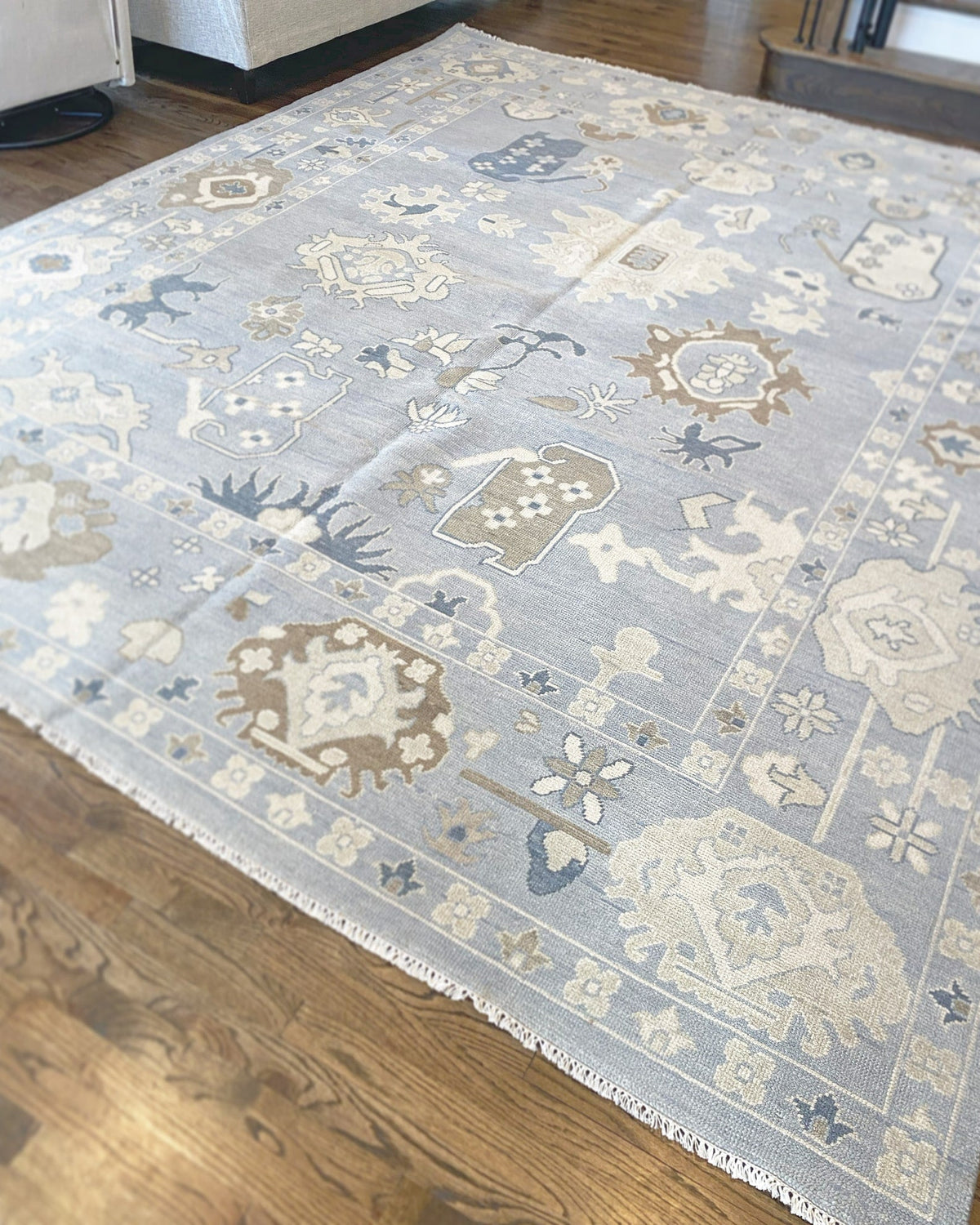 Oxford Blue Modern Oushak