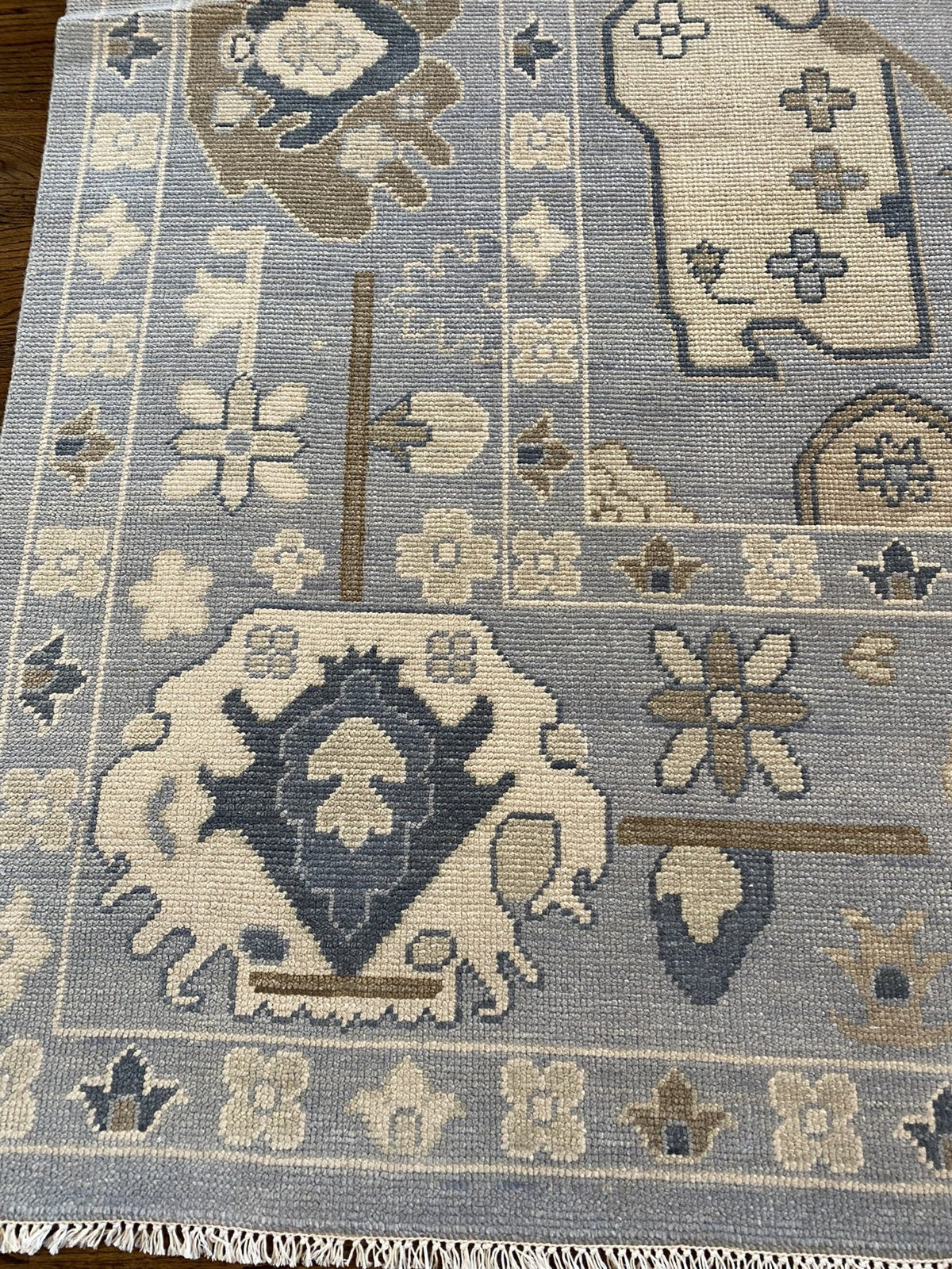 Oxford Blue Modern Oushak