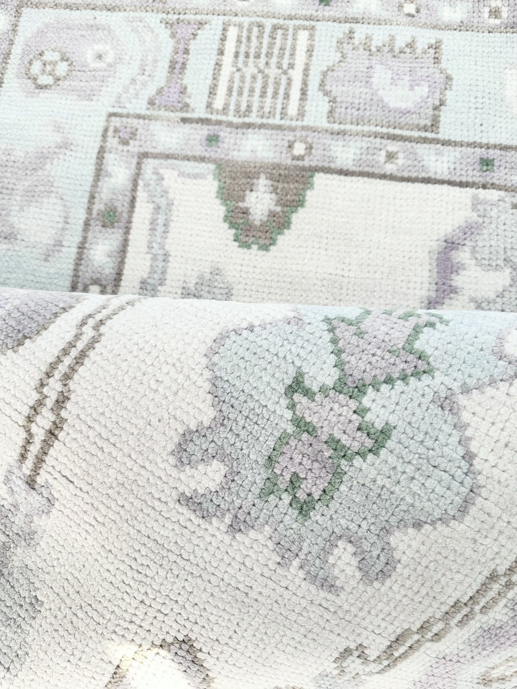 Porto Lavender Modern Oushak