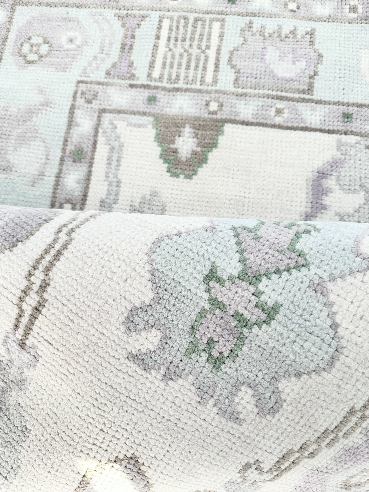Porto Lavender Modern Oushak