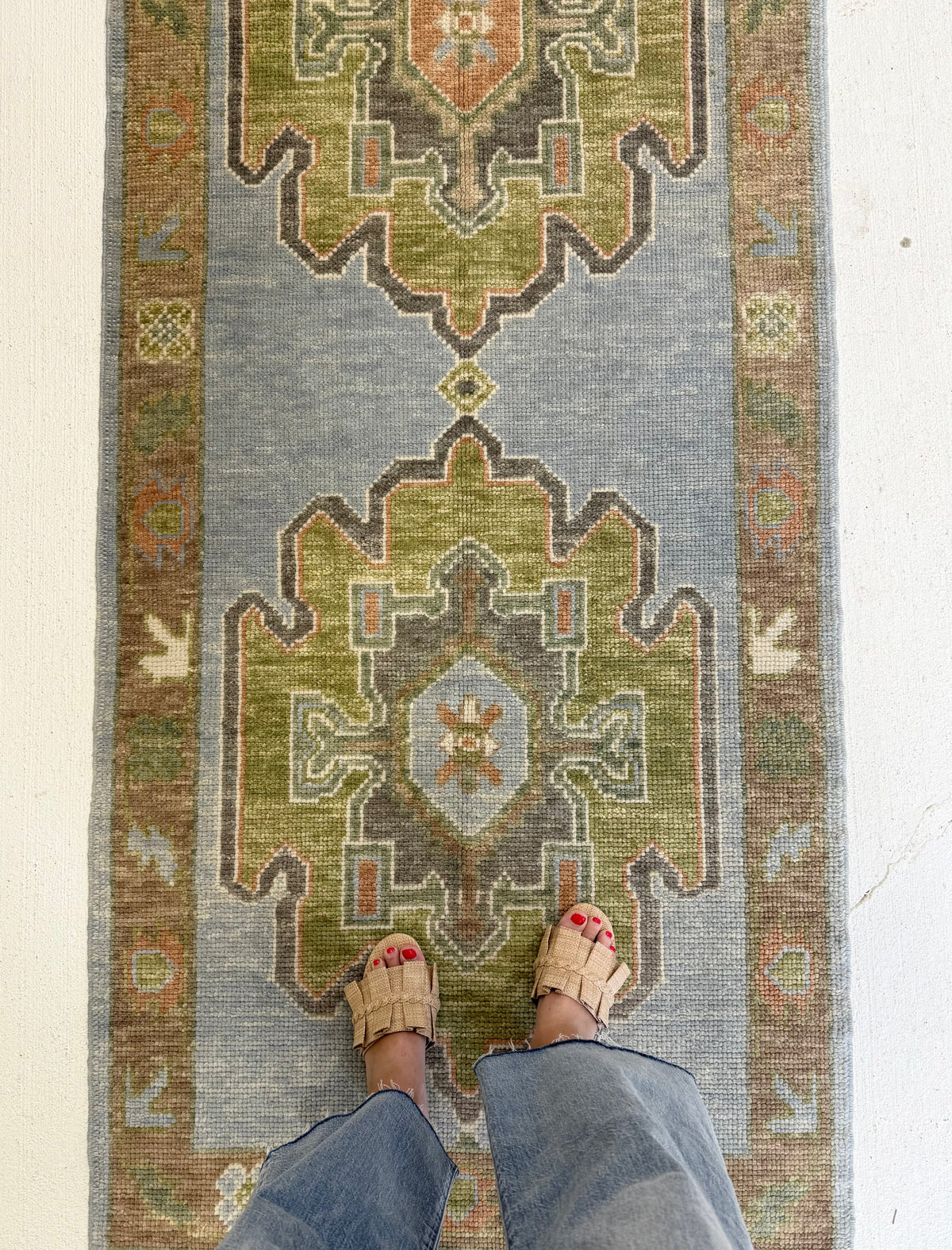 Veda Turkish Oushak Rug