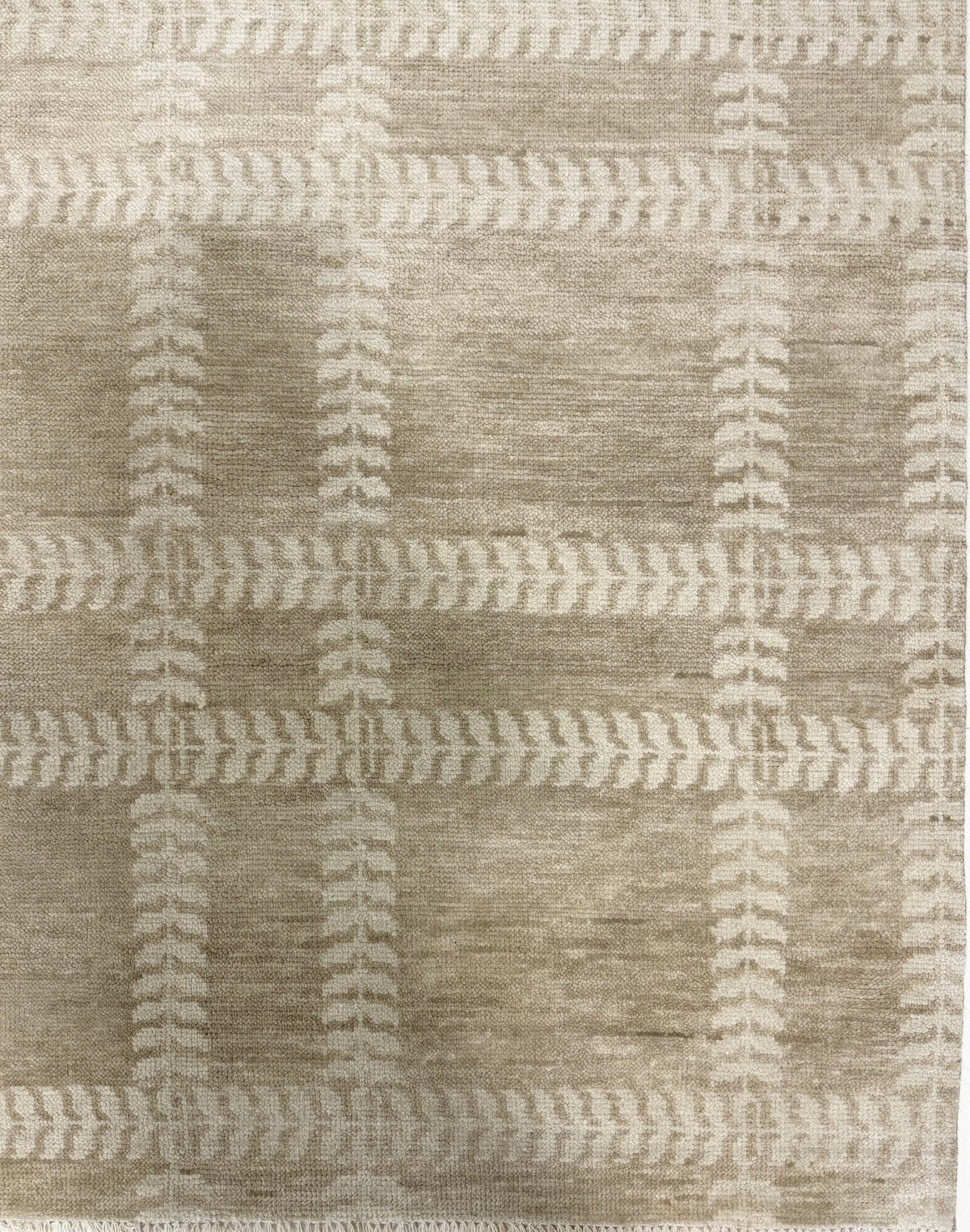 Allie Neutral Modern Oushak Rug