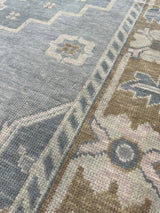 Susie Blue Modern Oushak Rug