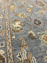 Mae Blue Modern Oushak Rug