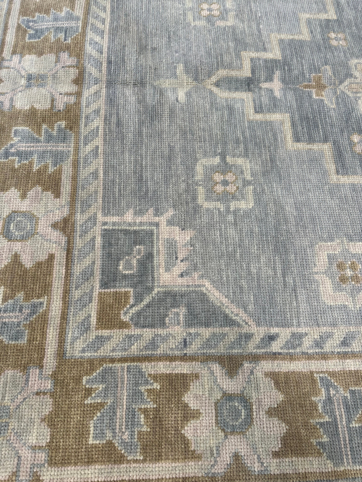 Susie Blue Modern Oushak Rug
