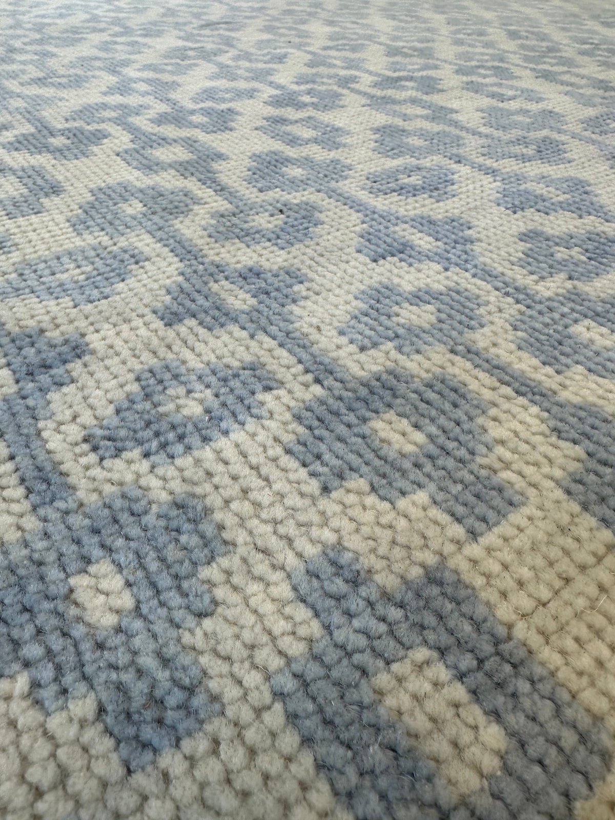 Ella Blue Modern Oushak