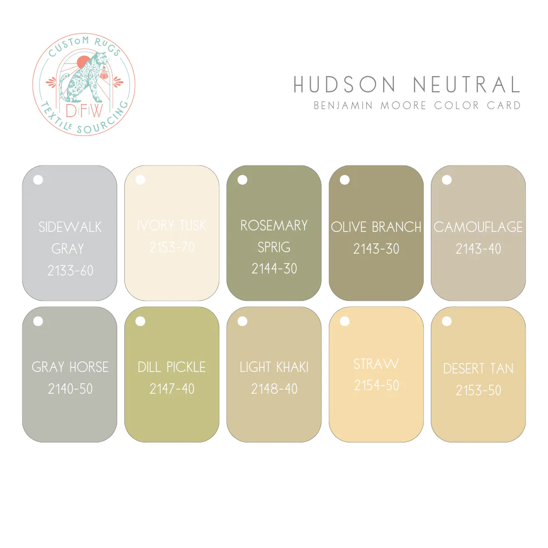 Hudson Neutral Modern Oushak