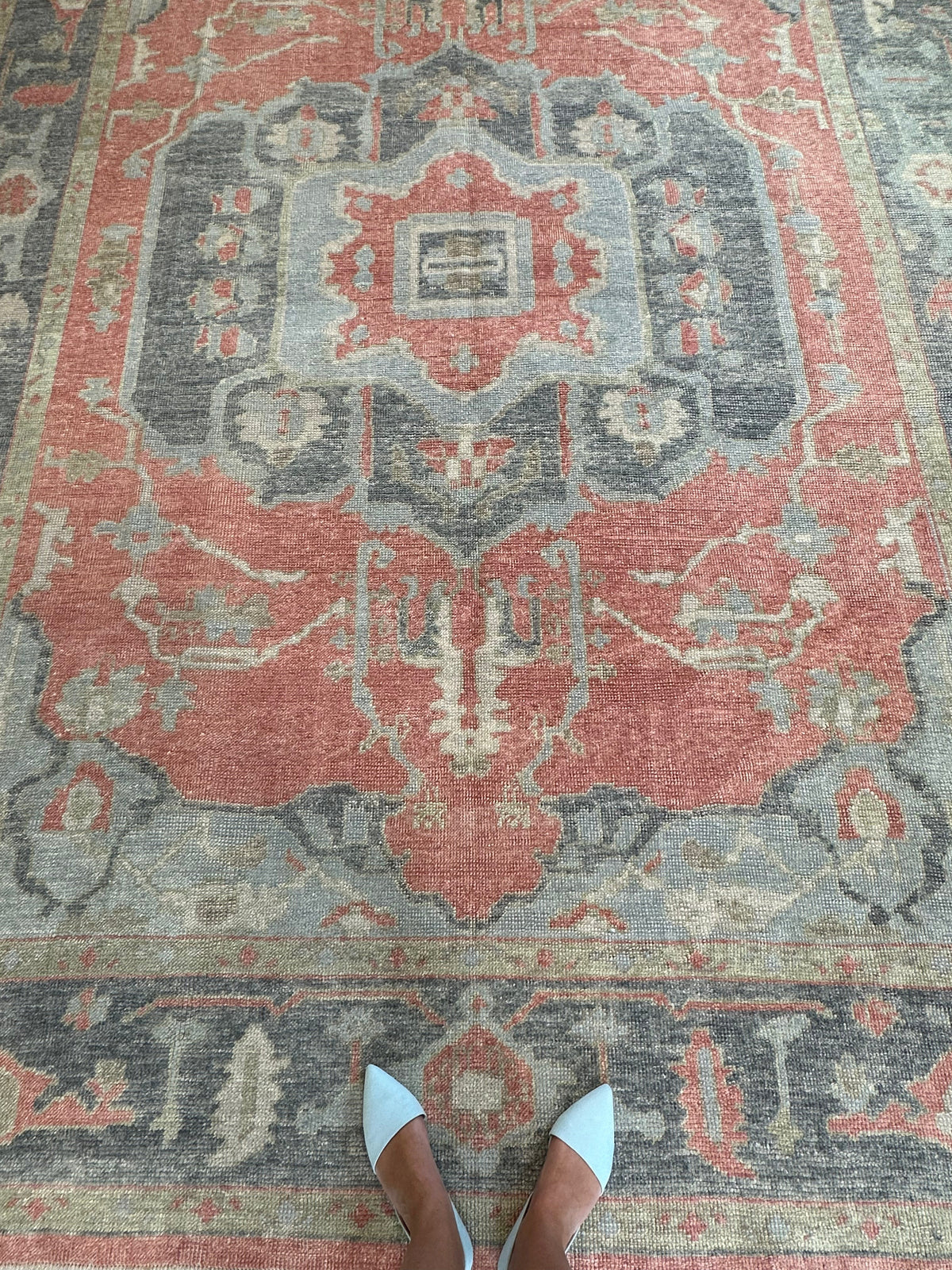 Ruby Turkish Oushak Rug