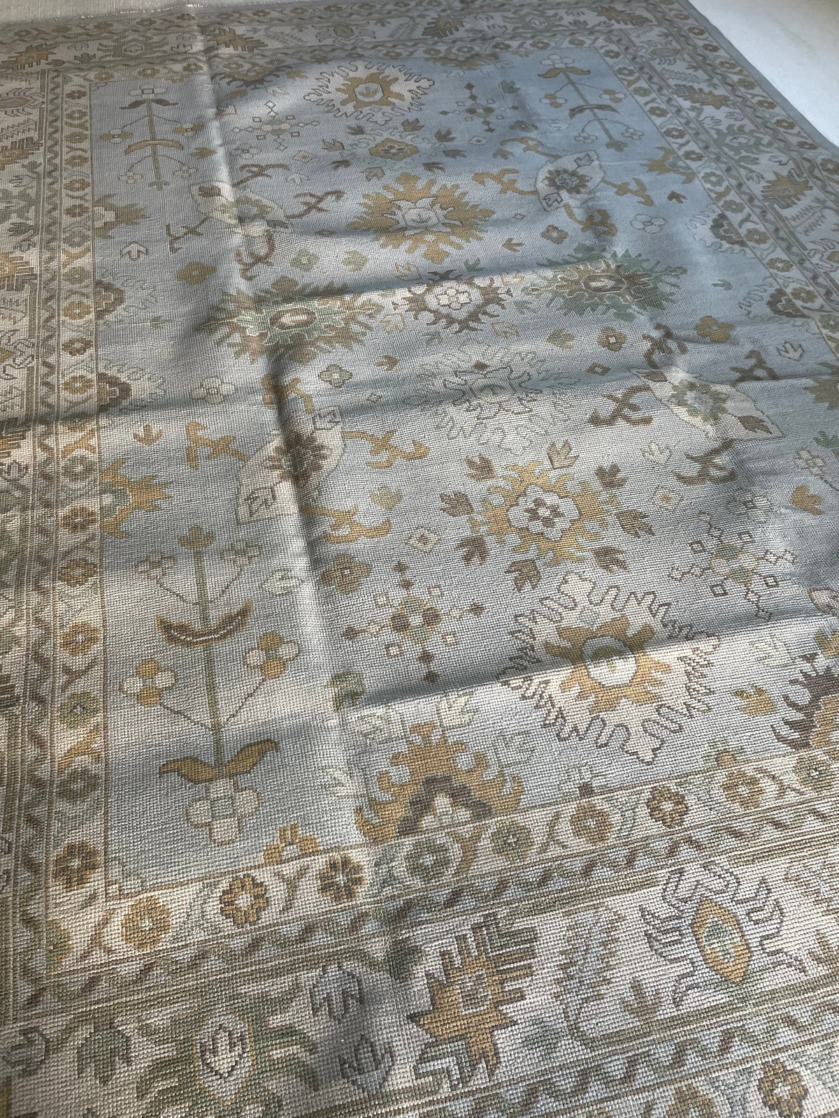Katherine Blue Modern Oushak