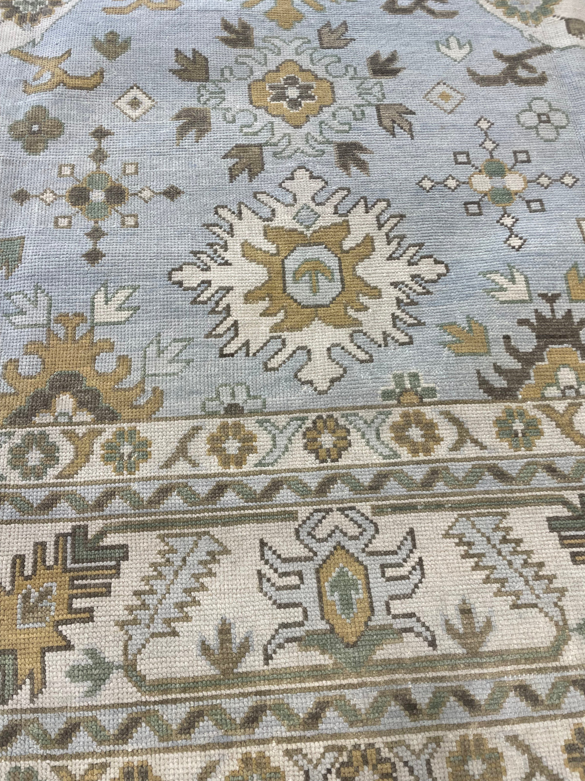 Katherine Blue Modern Oushak