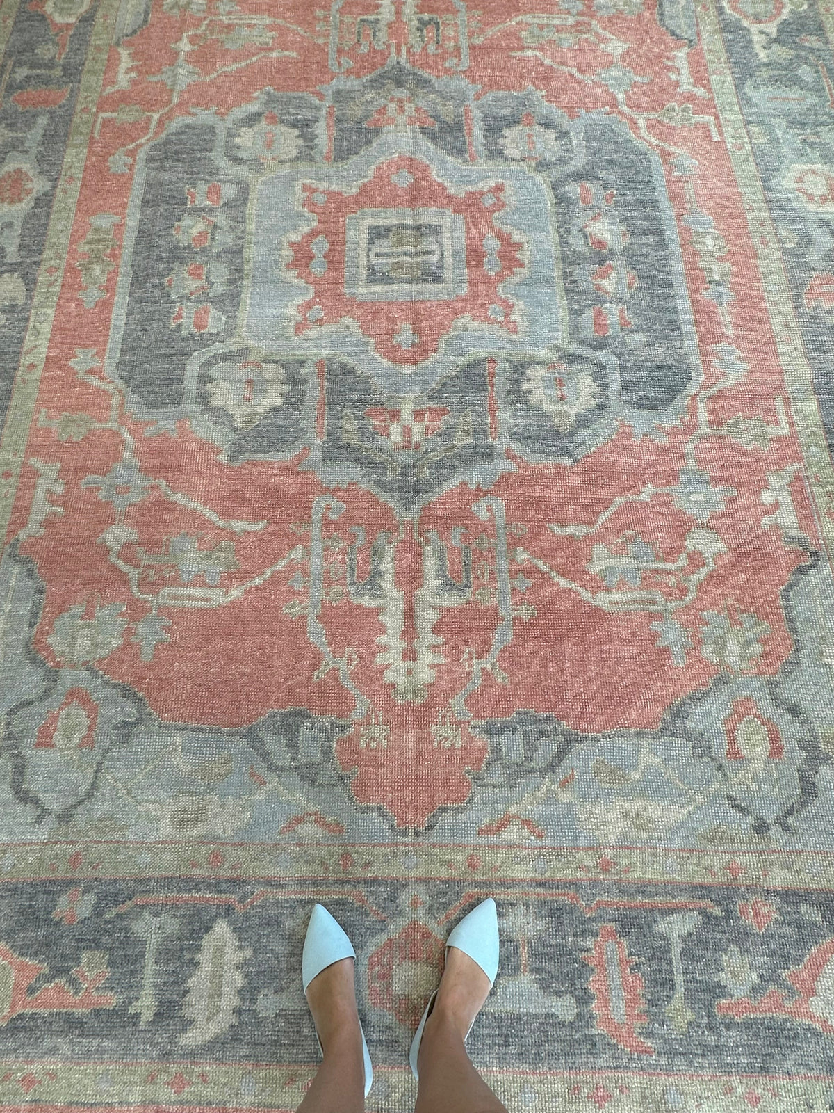Ruby Turkish Oushak Rug