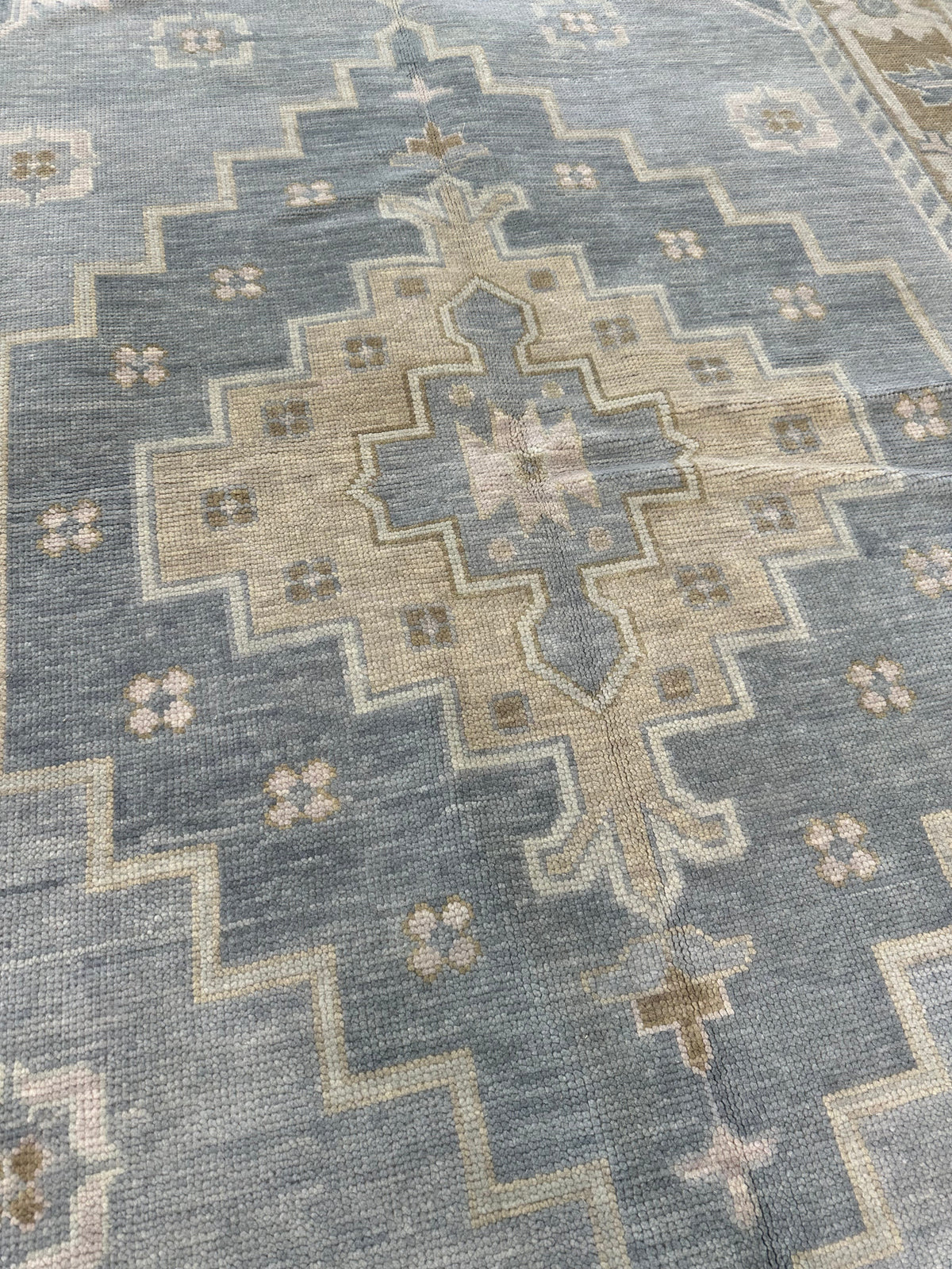 Susie Blue Modern Oushak Rug