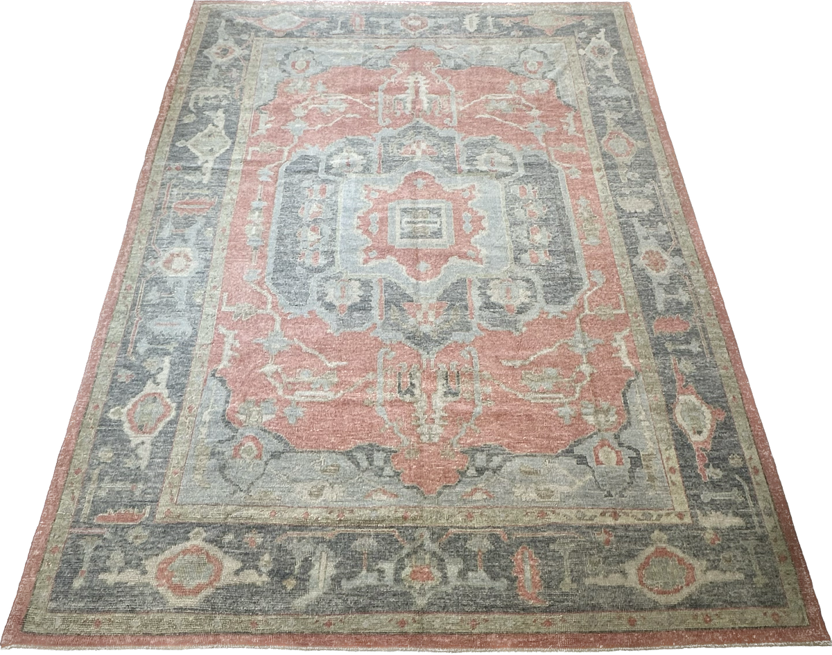 Ruby Turkish Oushak Rug
