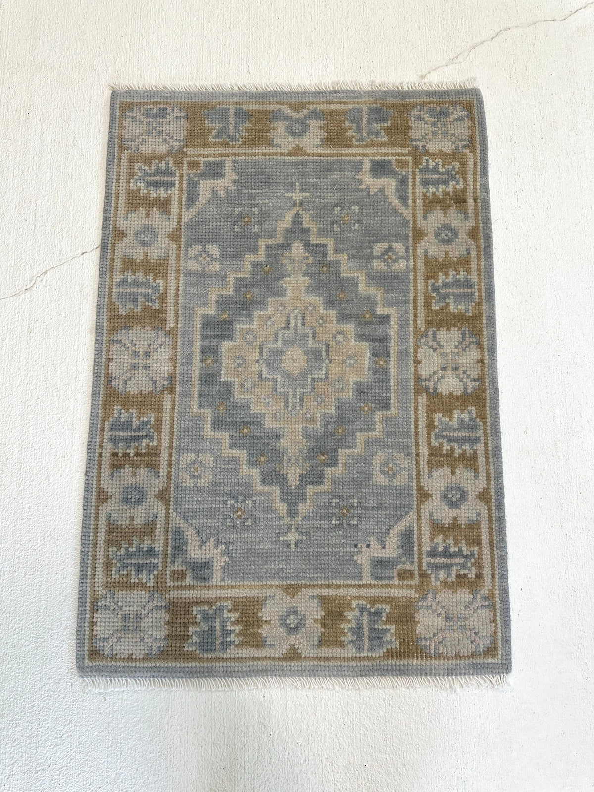 Susie Blue Modern Oushak Rug
