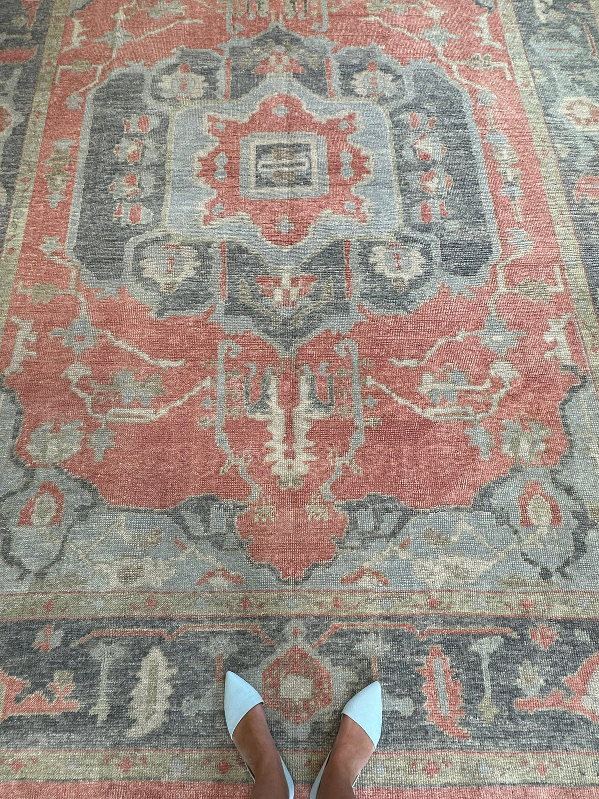 Ruby Turkish Oushak Rug