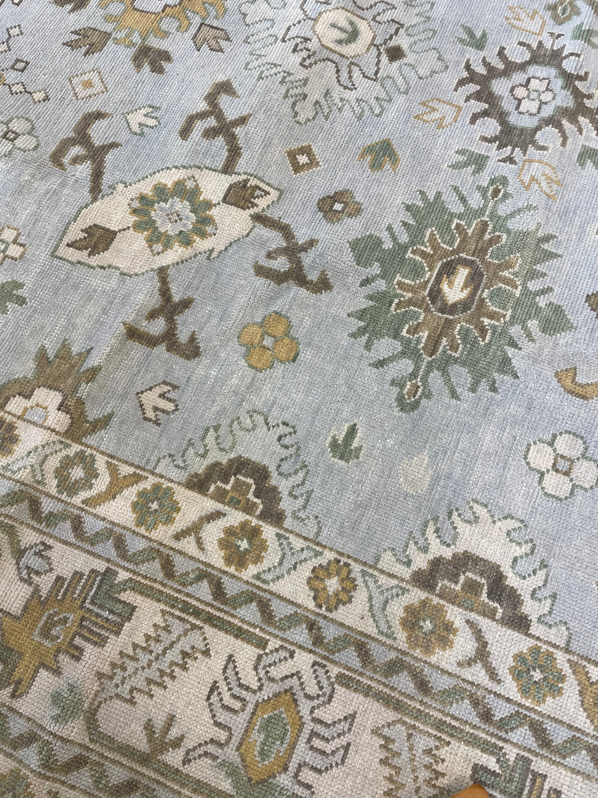 Katherine Blue Modern Oushak